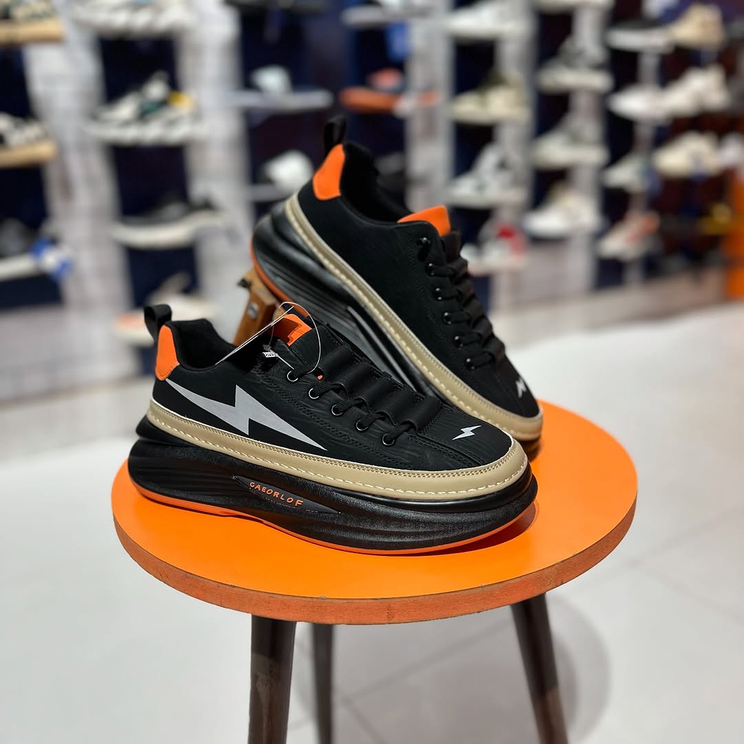 Flash Fashion Sneakers - Orange