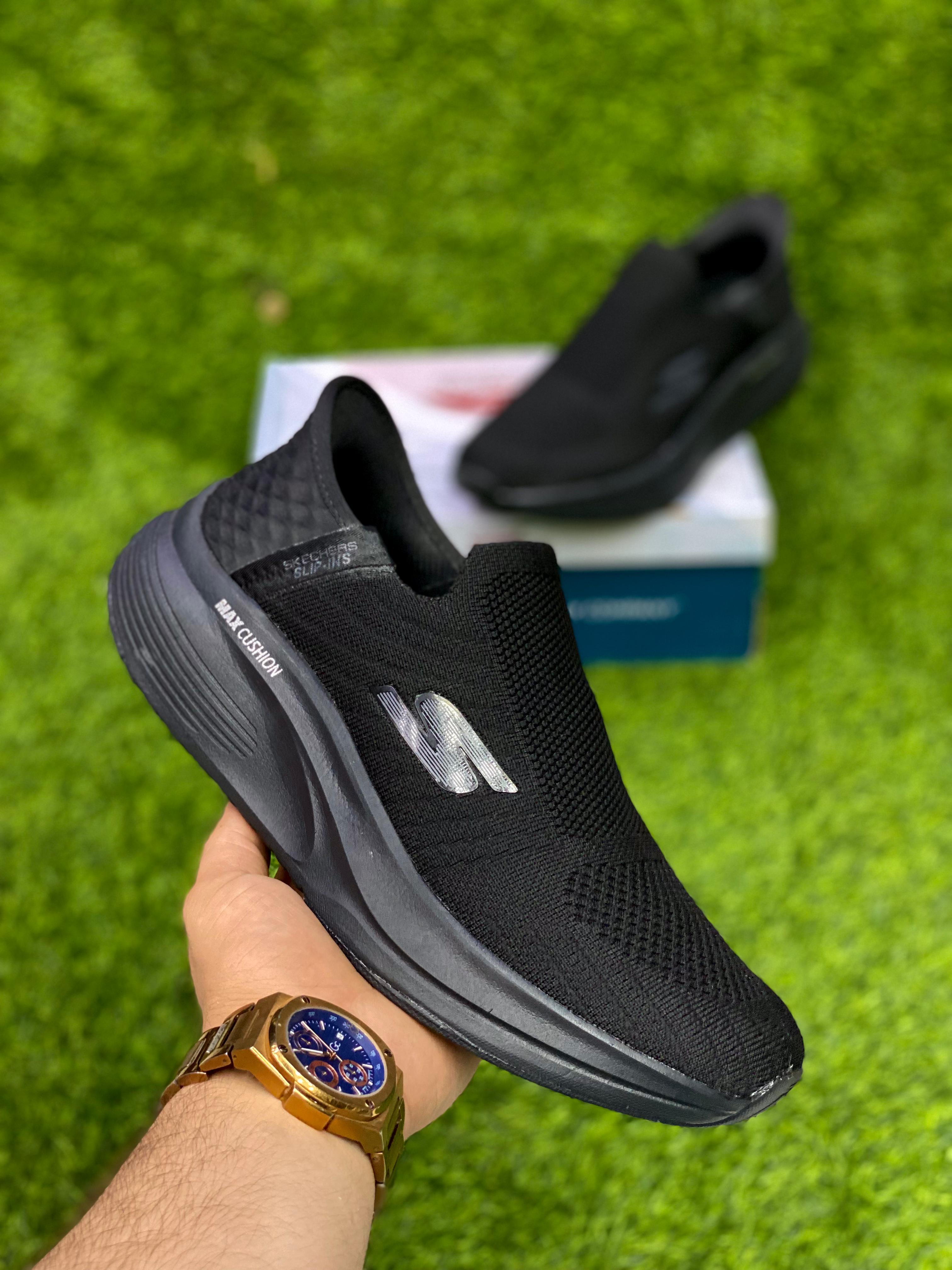 Skechers Slip Ins All Black - Main Image
