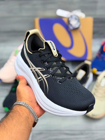 ASICS GEL-NIMBUS 28 (BLACK/WHITE)