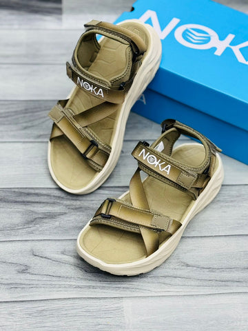 Noka Imported Sandals Design 2 - khaki