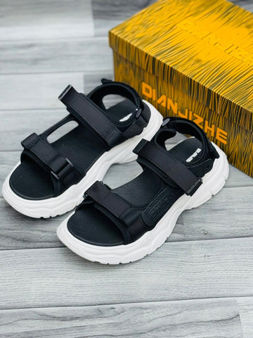 Danizhe Imported Sandals - Black/White