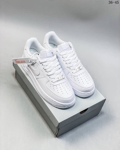 Nk Air Force Triple White Premium Quality (Dot Perfect)