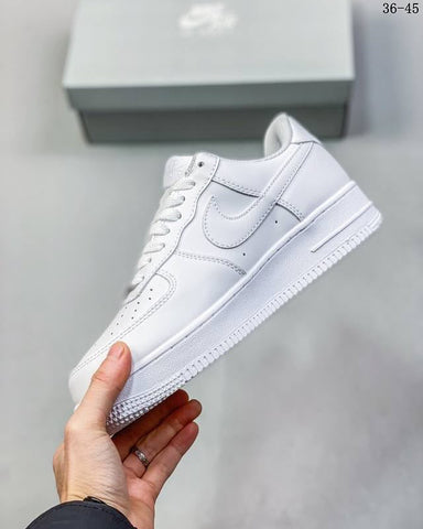 Nk Air Force Triple White Premium Quality (Dot Perfect)