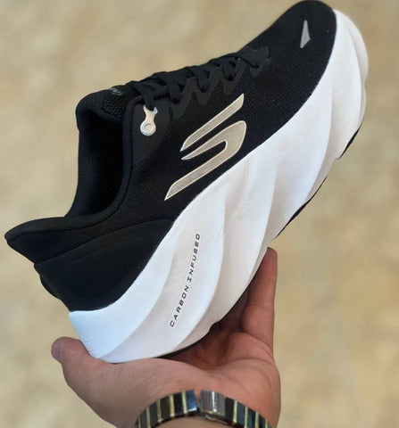 Skechers Slip Ins Premium Batch(Aero Burst) - Black