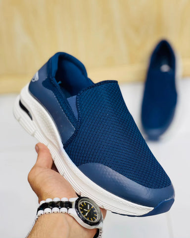 Skechers S - Blue/White