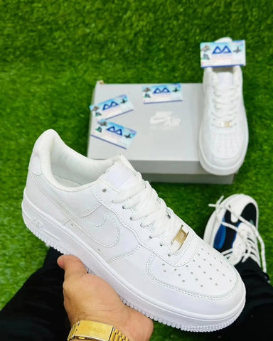 Nk Air Force Triple White Premium Quality (Dot Perfect)