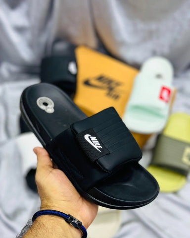 Nk Soft Sole Slides - Black