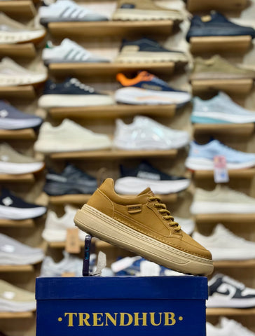 Fashion Sneakers Sport - Mustard