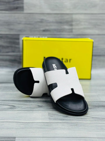 Hermes Imported Slides - White