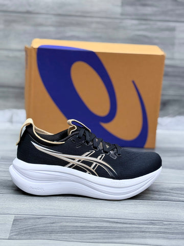 ASICS GEL-NIMBUS 28 (BLACK/WHITE)