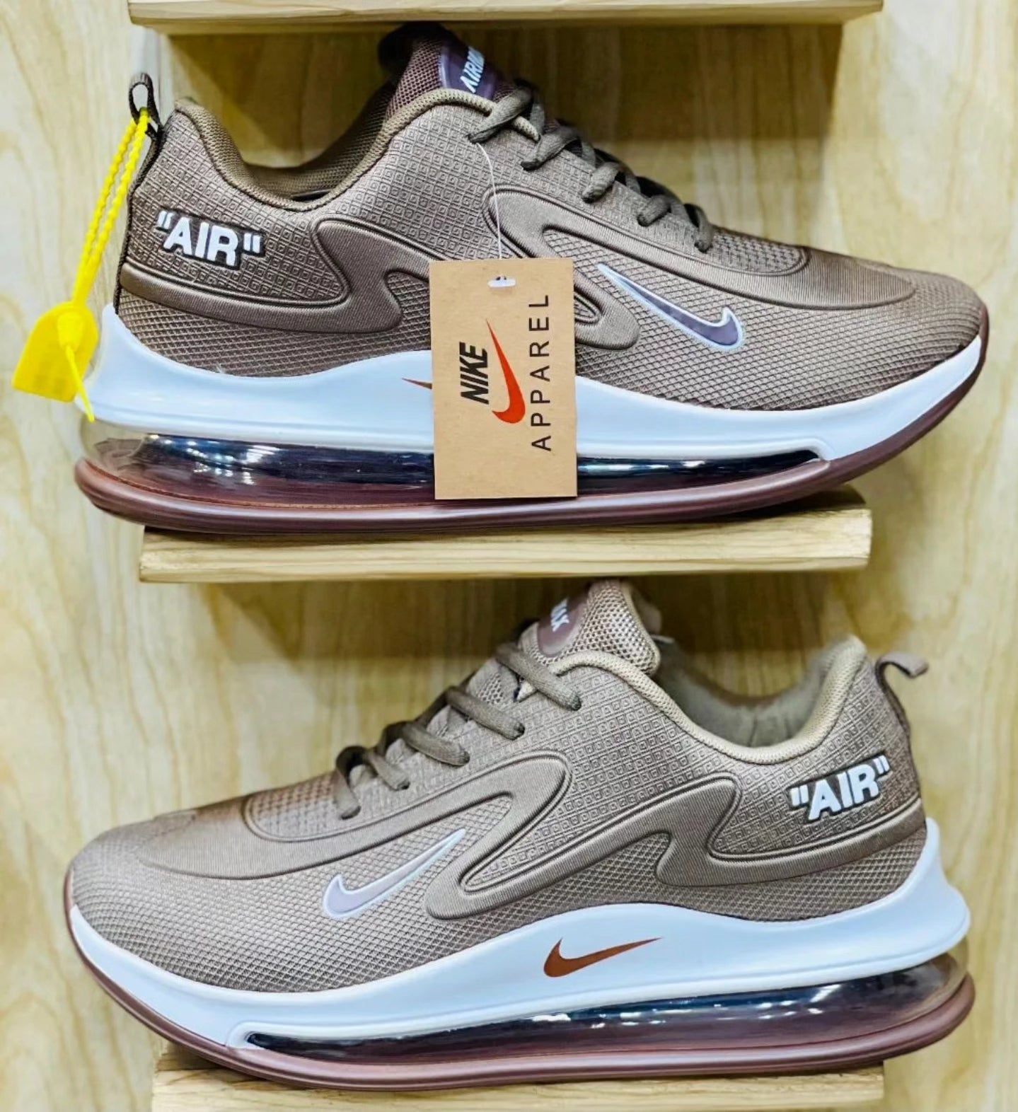 Nk Air Max Run Fast Brown Shoes Express