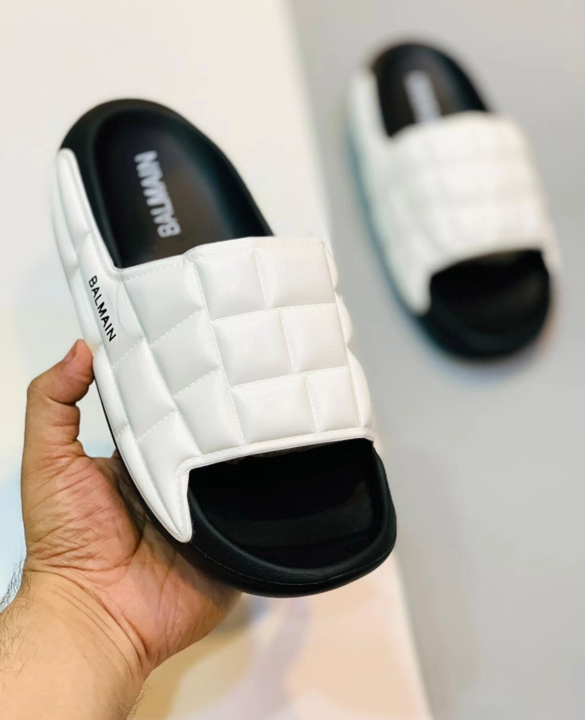 Balmainn Soft Slides - White