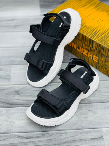 Danizhe Imported Sandals - Black/White