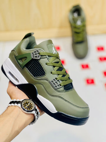 Nk Air Jordan 4 Army Green