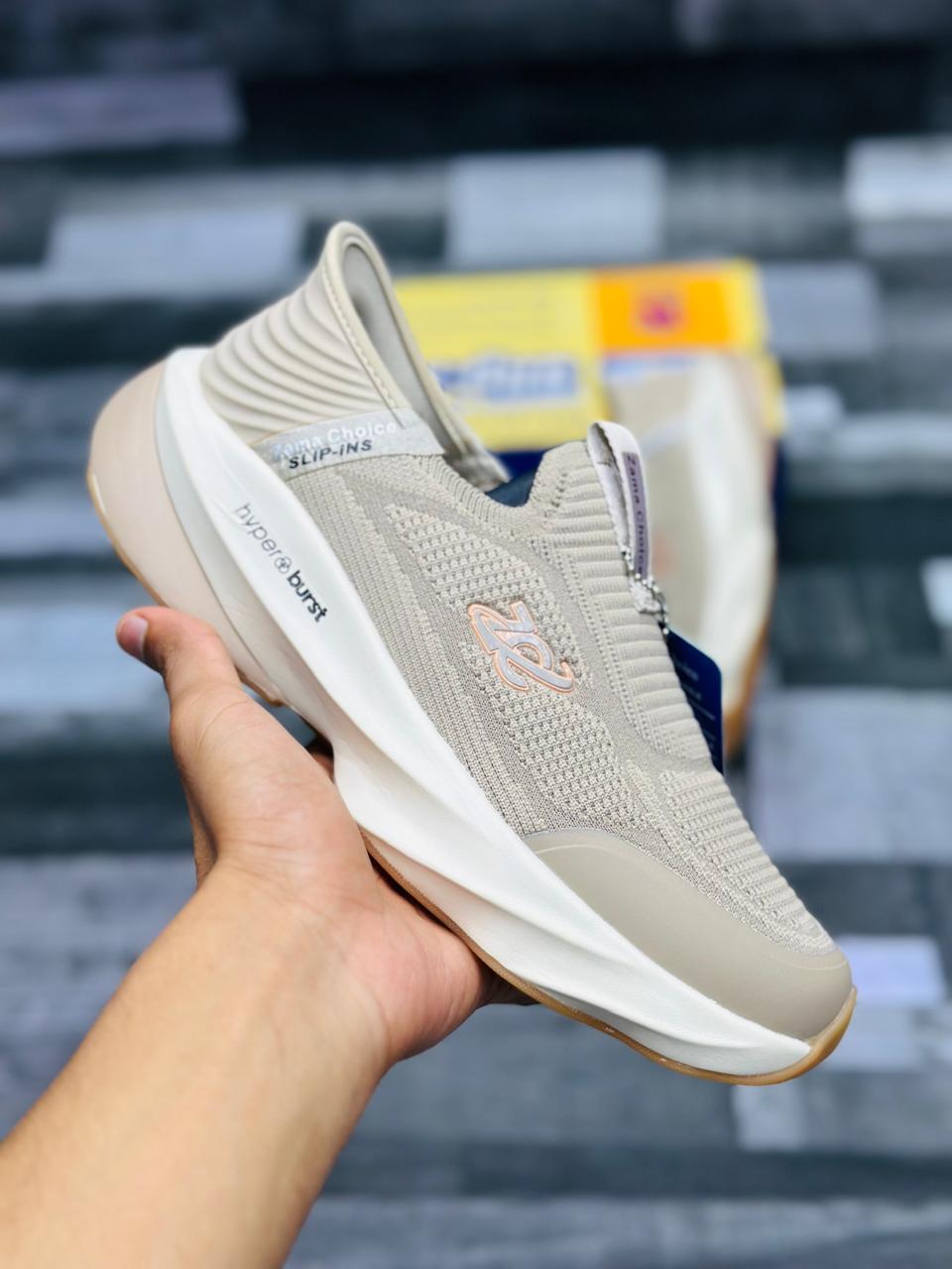 Skechers Slip ins ZC Hyper Burst- khaki