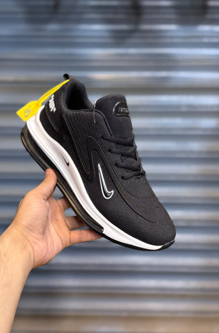 Nk Air Max Run Fast - Black/White
