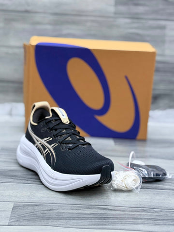 ASICS GEL-NIMBUS 28 (BLACK/WHITE)