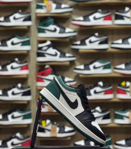 Nk Air Jordan 1 Low Mystic Green