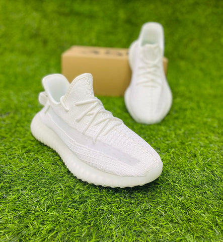 Yeeezy 350 All White Premium Batch