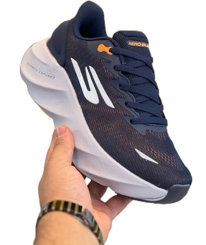 Skechers Aero Burst Slip Ins Premium Batch - Dark blue