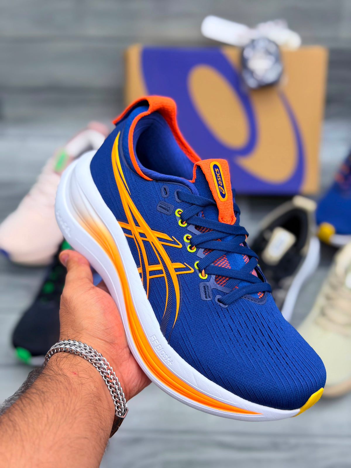 ASICS GEL-NIMBUS 28 (NAVY)