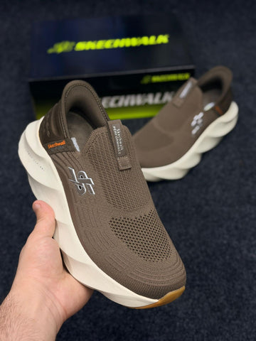Skechers Slip ins Skech Walk Carbon Infused - Dark Brown