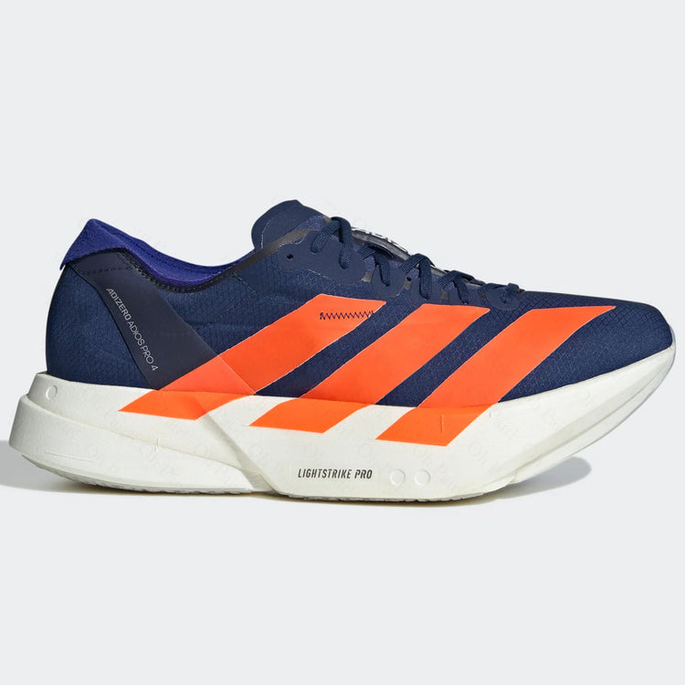 AD Adizero Adios Pro 4 'Dark Blue / Impact Orange / Lucid Blue'
