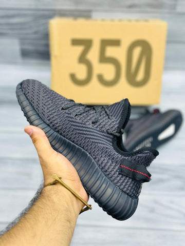 Yeeezy 350 All Black Premium Batch