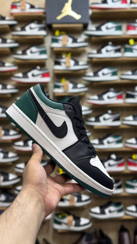 Nk Air Jordan 1 Low Mystic Green