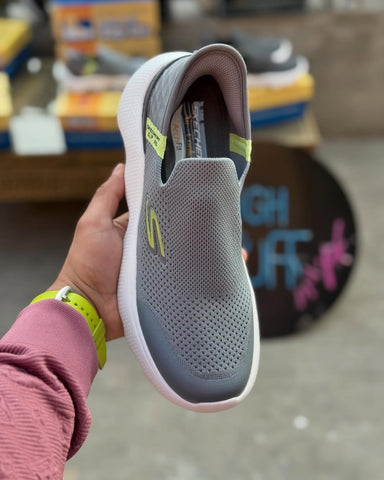Skechers Slip-ins: GO WALK Massage Fit - Light Grey
