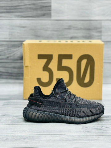 Yeeezy 350 All Black Premium Batch