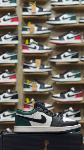 Nk Air Jordan 1 Low Mystic Green