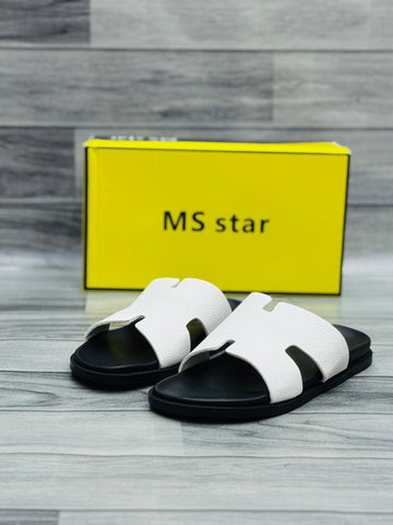 Hermes Imported Slides - White