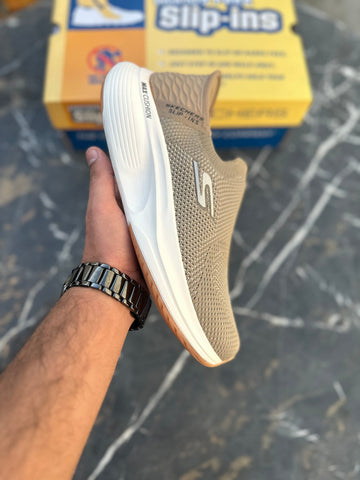 Skechers Slip Ins - Khaki