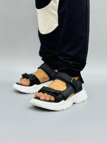 Danizhe Imported Sandals - Black/White