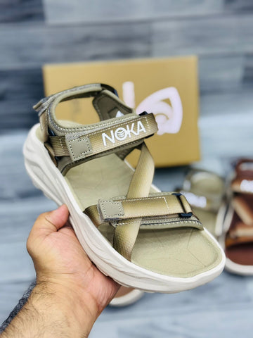 Noka Imported Sandals Design 2 - khaki