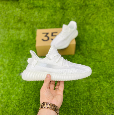 Yeeezy 350 All White Premium Batch