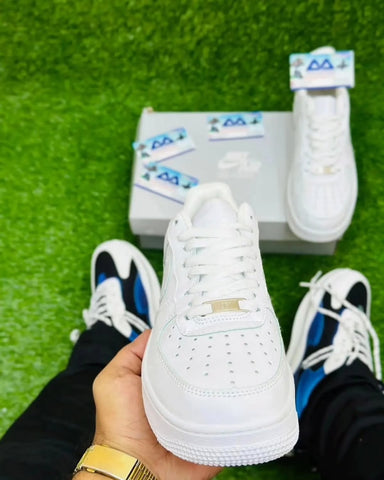 Nk Air Force Triple White Premium Quality (Dot Perfect)
