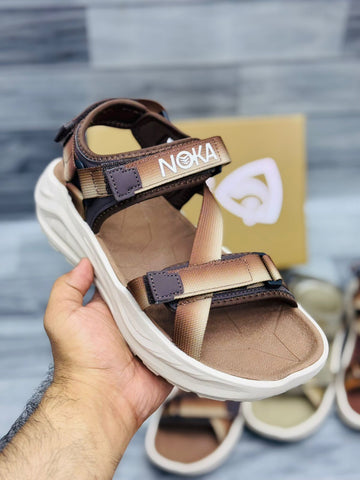 Noka Imported Sandals Design 2 - Brown