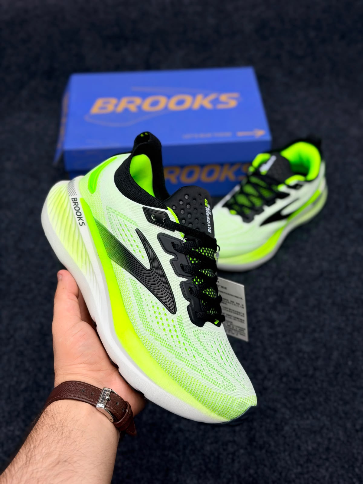 BROOKSS GLYCERIN GTS 23 - BRIGHT GREEN