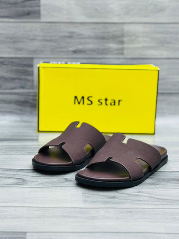 Hermes Imported Slides - Brown