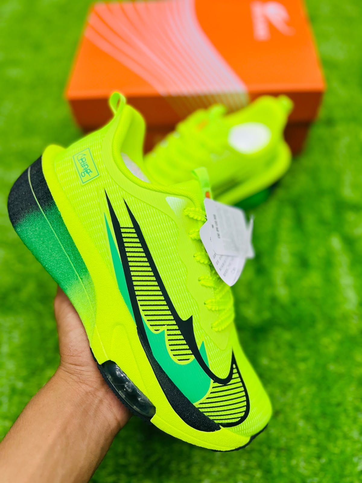 Soft Sole Fashion Sneakers - Neon