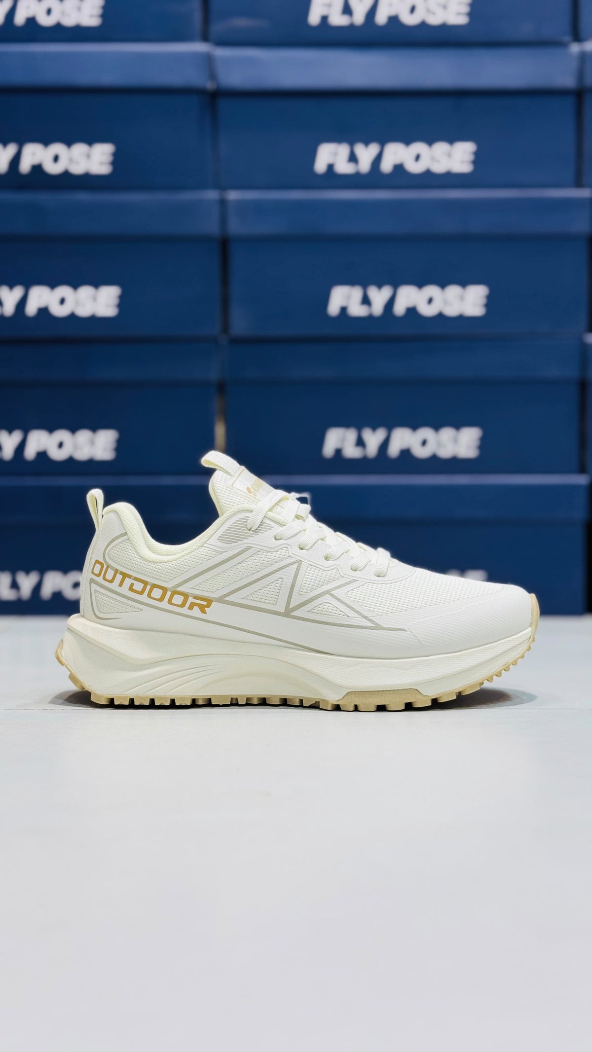 Beita Outdoor Trail Shoes - Cream