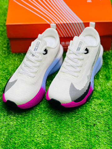 Soft Sole Fashion Sneakers - White