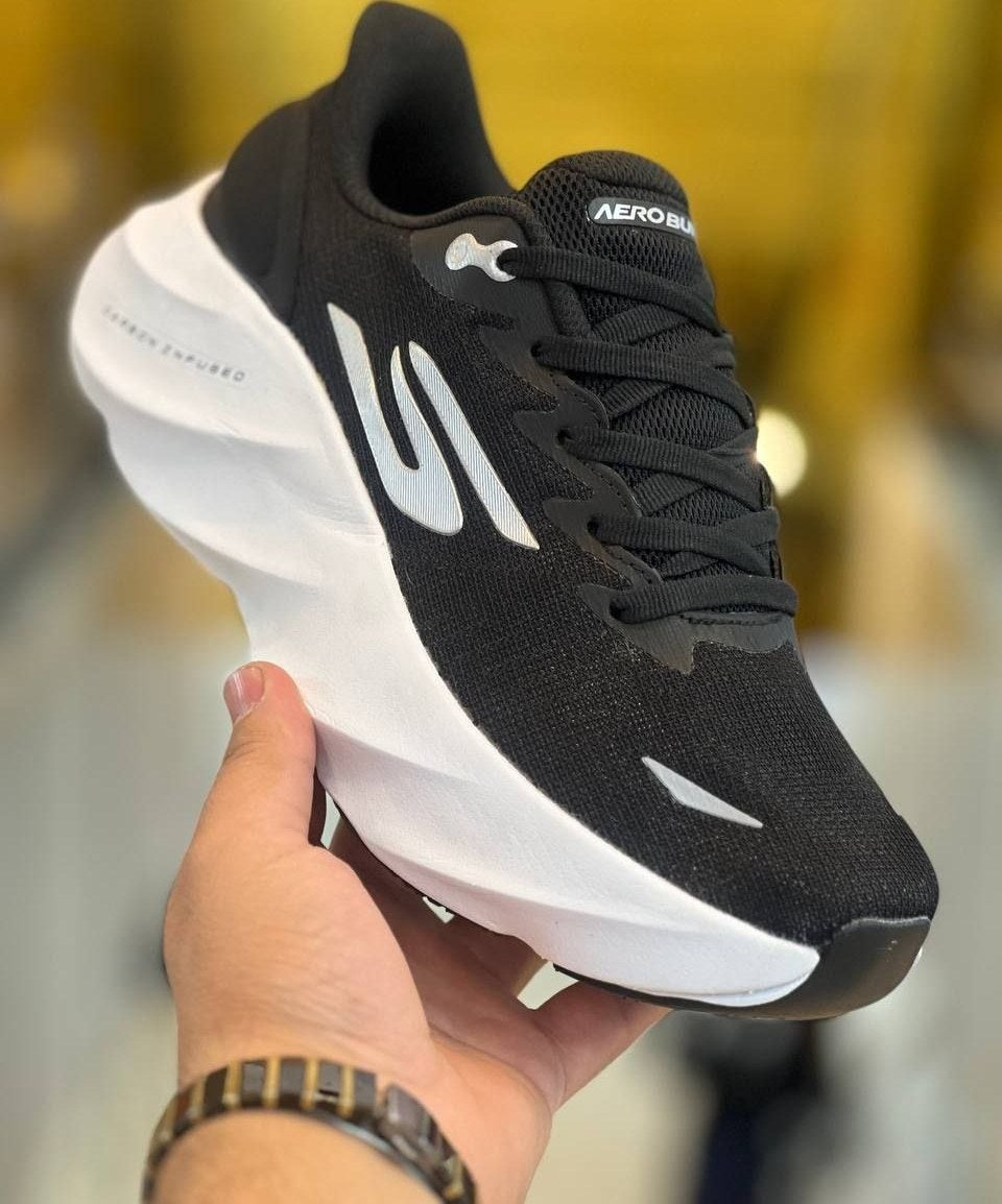 Skechers Slip Ins Premium Batch(Aero Burst) - Black