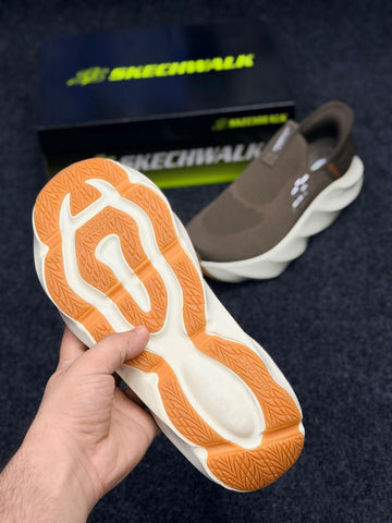 Skechers Slip ins Skech Walk Carbon Infused - Dark Brown