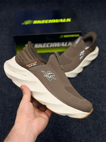 Skechers Slip ins Skech Walk Carbon Infused - Dark Brown