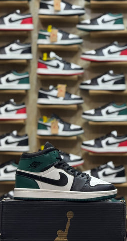 Nk AJ 1 Retro Mids "Mystic Green"