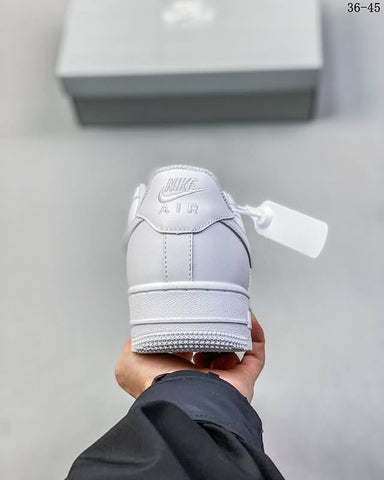 Nk Air Force Triple White Premium Quality (Dot Perfect)