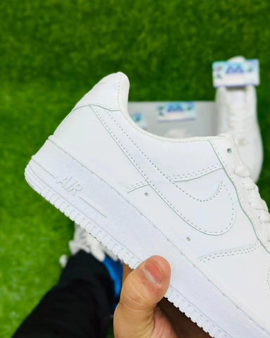 Nk Air Force Triple White Premium Quality (Dot Perfect)